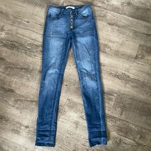 KANCANS high waisted button up